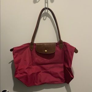 Le Pliage Fuchsia Bag